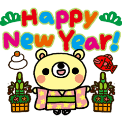 Honobonokuma-Christmas&Happy new year!