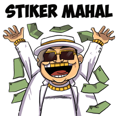 Stiker Mahal