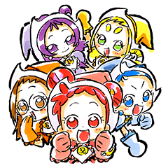 Magical Doremi Line Stickers Line Store