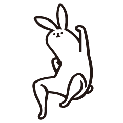 rabbit with beautiful legs 3