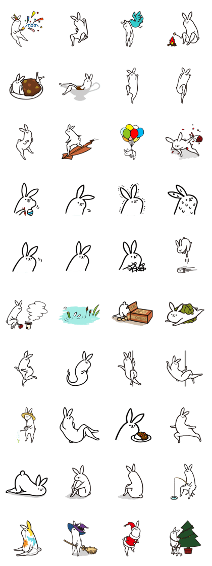 rabbit with beautiful legs 3