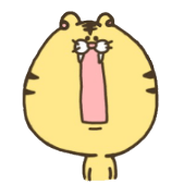 round tiger sticker2