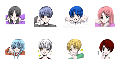 Crying expression