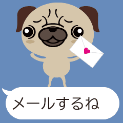 개와 고양이 HPt 캐릭터 송풍 스탬프