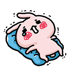 Lonely Too Rabbit Line Stickers Line Store