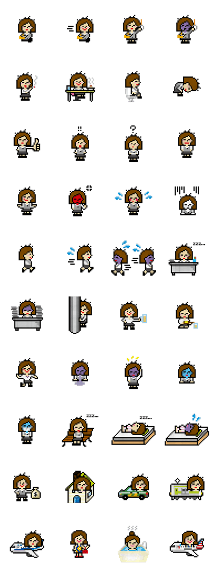 DAILY LIFE of OL pixcel