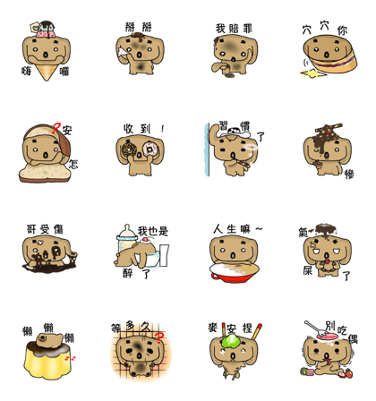 chocolate boom dog