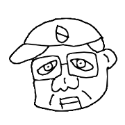 No guts old man