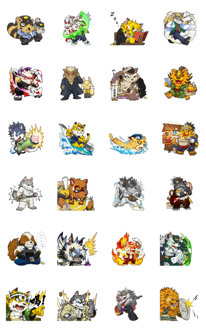 SENGOKU PUZZLE!! ANIMAL DAIGASSEN No.03