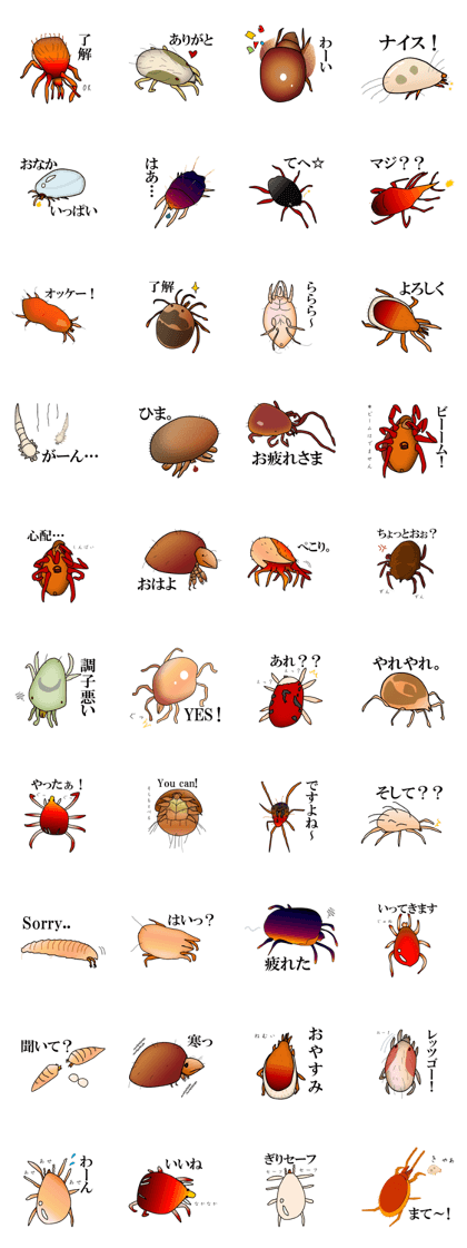 life of mites