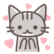 average Sticker Cat