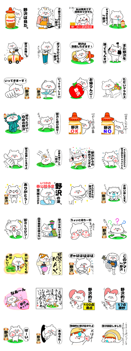 Cute Face Bear Nozawa