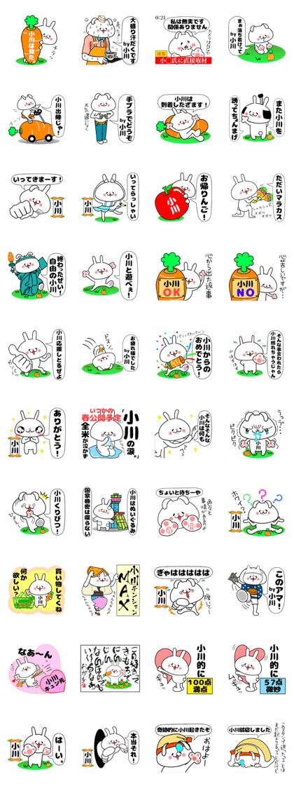 Cute Face Bunny ogawa