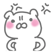 It's a bear! Sticker