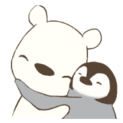 polar bear with penguin 2