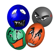 Emotions faces