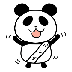 Panda Sticker (Name:Ore)