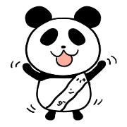 Panda Sticker (Name:Ore)