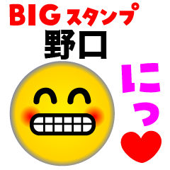 NOGUCHI KANJI FACE (Big Sticker)