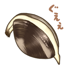 clam sticker