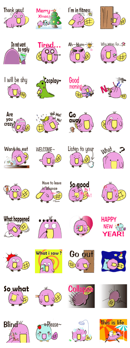 Platypus muffin ~ daily life( Christmas)