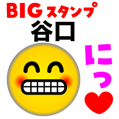 TANIGUCHI KANJI FACE (Big Sticker)