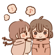 Sticker obediently tell~girl~