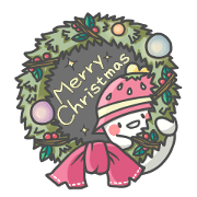 Merry Christmas_cute mochi ghost (4)