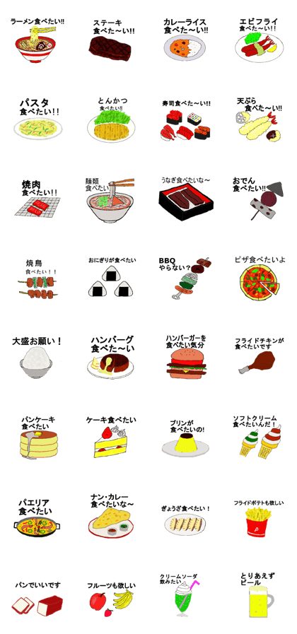 Food menu every day