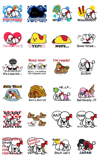 Chameleon Poodle Loveli (English ver)