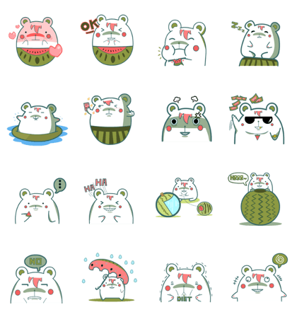 Watermelon Bear
