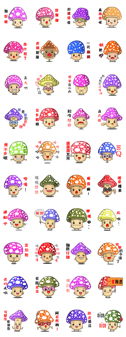 Charming World of Mushrooms