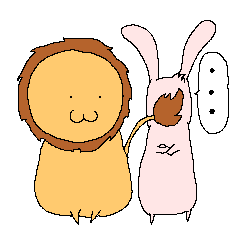 Cool rabbit's pet