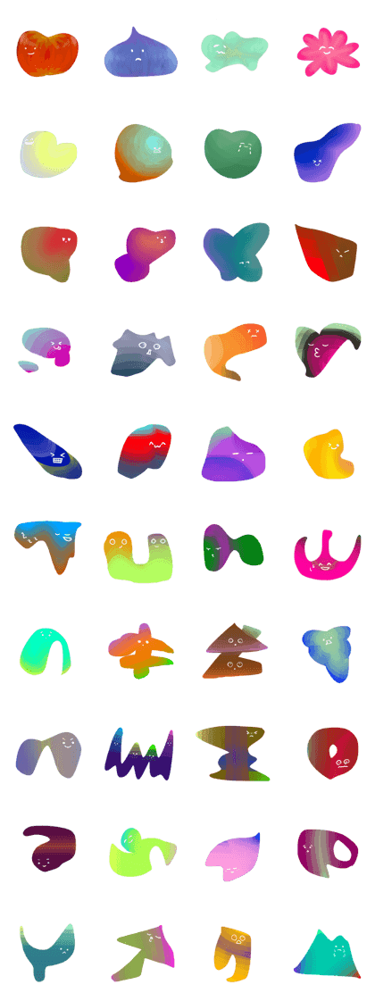 Beautiful colorful something