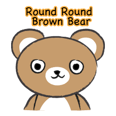 round round brown bear