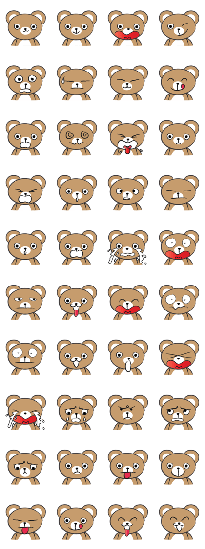 round round brown bear