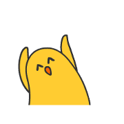 Chicken smiling animation