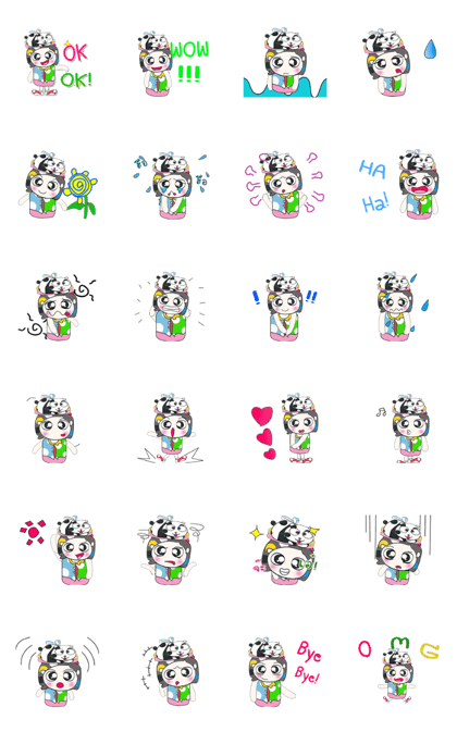 >>My name is Hana. Love panda..^^