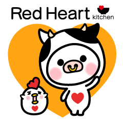Red Heart kitchen ♥ feat.うさたん