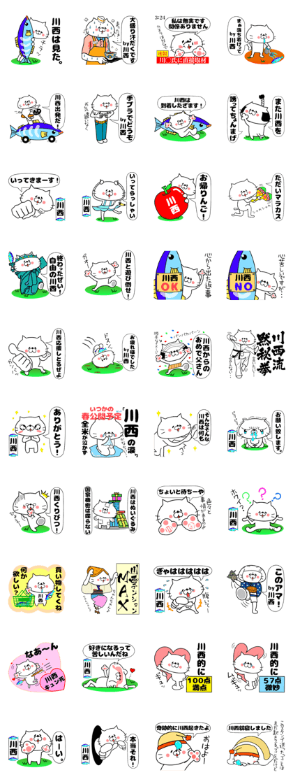Cute Face Cat Kawanishi Kasai