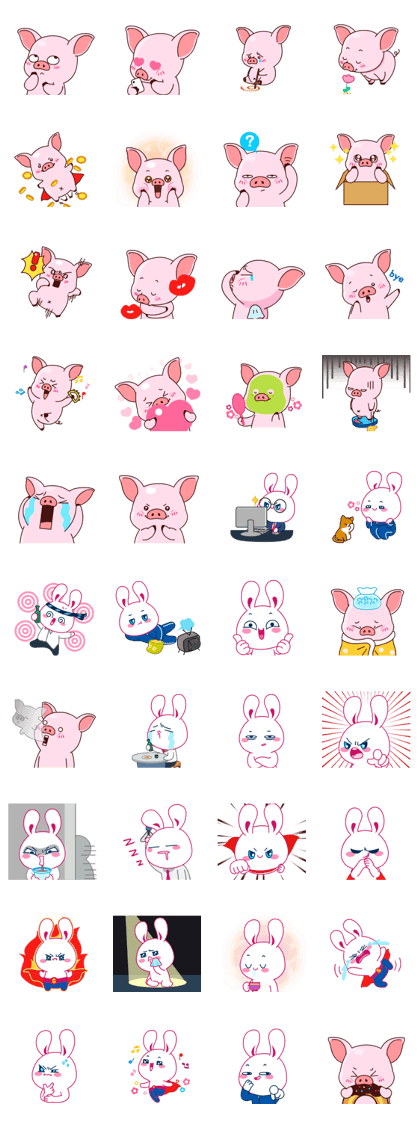 pink friends