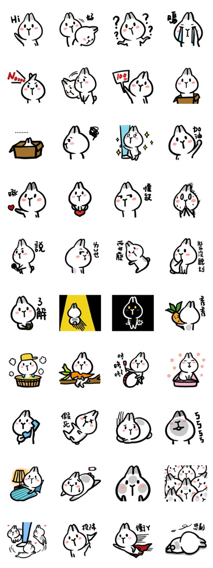 Rabbit of daily life