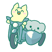Smile Dog & Glave-looking Elephant
