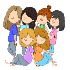 A certain six college girls