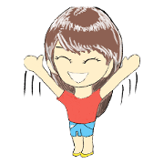 Cute girls gesture