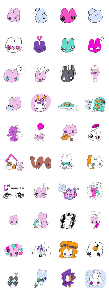 marshmallow rabbits
