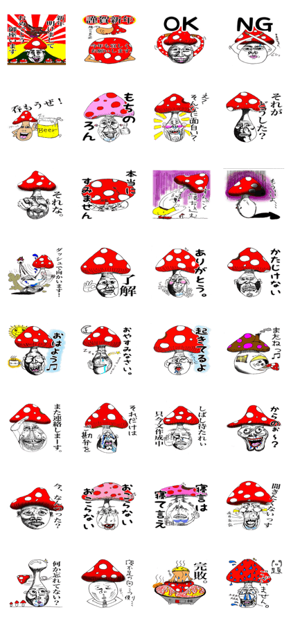 Do not eat. Human face mushroom