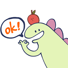 apple dinosaur