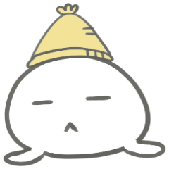 Kansai dialect knit cap seals