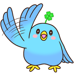 Good luck! The blue bird of happiness